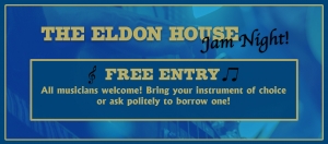 Eldon House Jam Night! 9th April