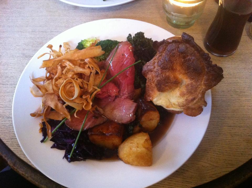 Sunday Roast at The Green Man in Bristol Sunday Roast at The Green Man in Bristol