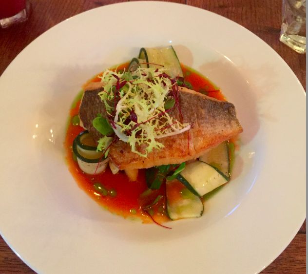 Black Bream at Gloucester Old Spot in Bristol Black Bream at Gloucester Old Spot in Bristol