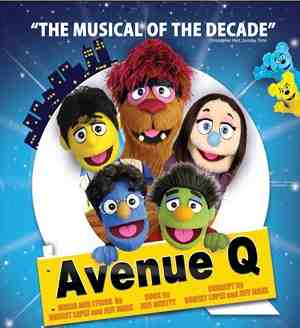 Avenue Q at The Redgrave Theatre in Bristol from 26-29 August 2015
