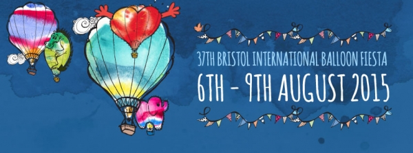 Bristol International Balloon Fiesta to be held  on the 6th - 9th August 2015