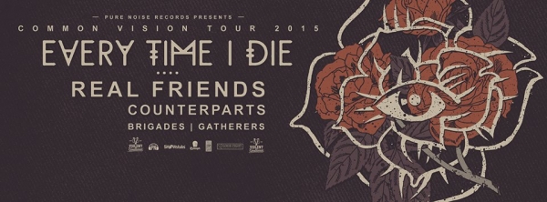 Every Time I Die at The Fleece on the 8th November 2015